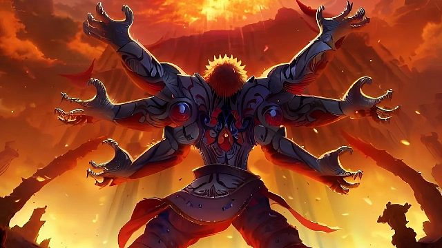 六臂金钢阿修罗大战女神圣斗士