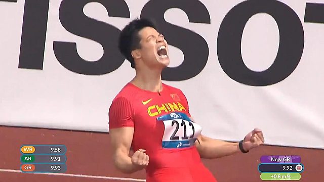 亚洲人跑进10秒有多难