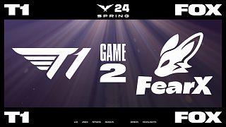 [LCK]【T1 vs FOX】第二局速看丨2024LCK春季賽第六周第一日丨20240228