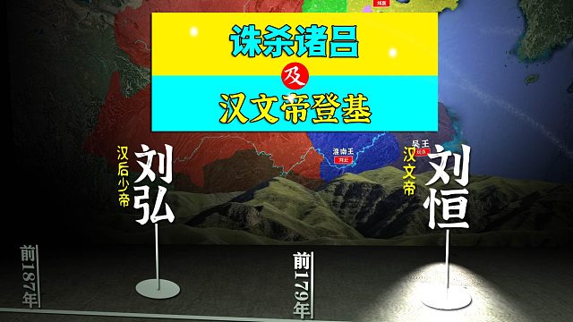 三维地图讲解——诛杀诸吕，及汉文帝登基