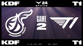 [LCK]【KDF vs T1】第二局速看丨2024LCK春季賽第七周第二日丨20240307
