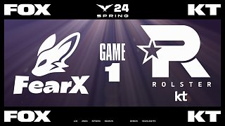 [LCK]【FOX vs KT】第一局速看丨2024LCK春季賽第七周第二日丨20240307