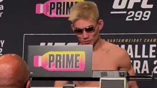 【UFC 299】 雙方比賽體重均順利通過，明天稱重儀式見！