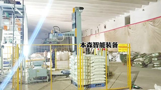 立柱码垛机 面粉码垛堆垛机器人