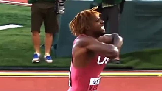 莱尔斯成就200米历史第三人！