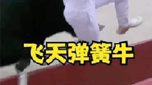 飞天弹簧牛，疯狂的逃亡斗牛比赛，稍一失误就会吃席。