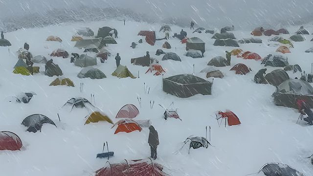 一群人的雪中露营（第一集）