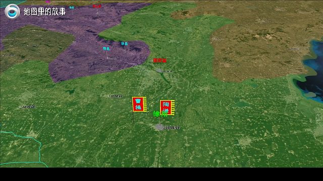 三维地图讲解——曹操与吕布争夺兖州，及曹操差点命丧濮阳