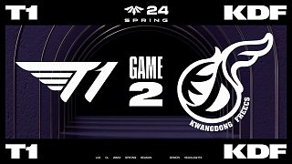 [LCK CL]【T1 vs KDF】第二局速看丨2024LCK CL春季賽第二輪