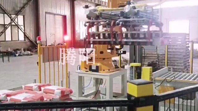 用了码垛机器人效率杠杠的！