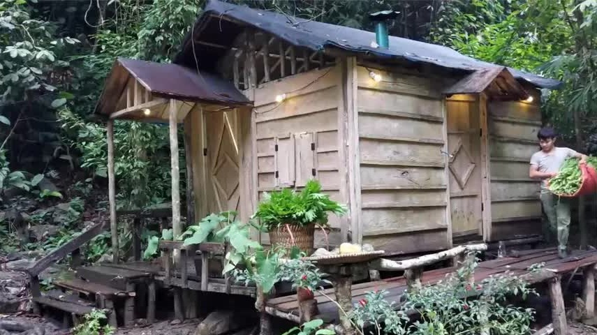 野外求生界的奇才，独居峡谷底部690天，成功打造最独特荒野农场