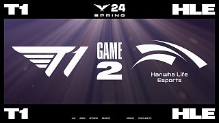 [LCK]【T1 vs HLE】第二局速看丨2024LCK春季賽第八周第三日丨20240315