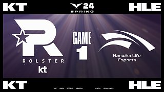 [LCK]【KT vs HLE】第一局速看丨2024LCK春季賽第九周第二日丨20240321