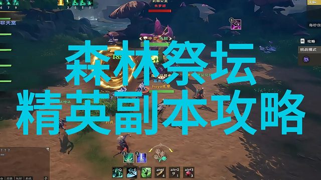 森林祭坛精英副本攻略
