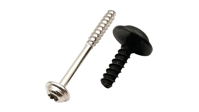 几十年不生锈的汽车电器螺丝，螺牙带三爪防滑倒刺。