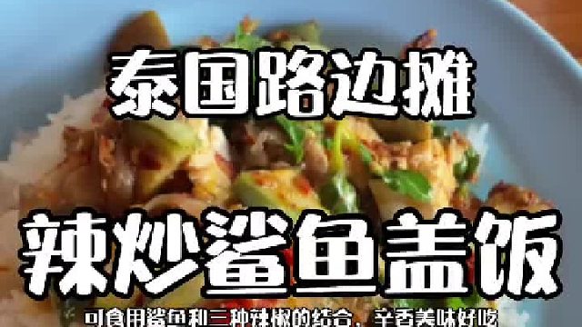 泰国鲨鱼辣椒盖饭是种什么体验