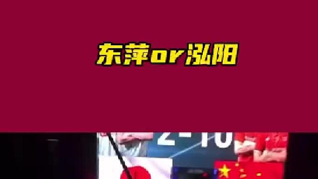 翁泓阳，世界上另一个东萍