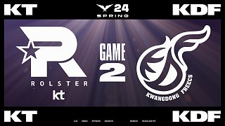 [LCK]【KT vs KDF】第二局速看丨2024LCK春季賽第九周第五日丨20240324