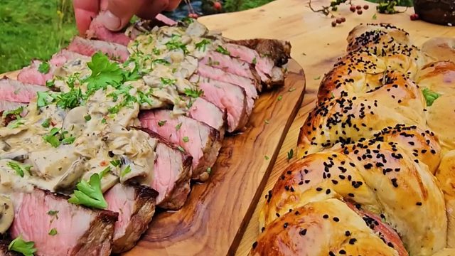 好吃的黄油牛排