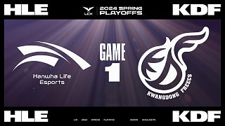 [LCK]【HLE vs KDF】第一局速看丨2024LCK春季賽季后賽第一輪丨20240330