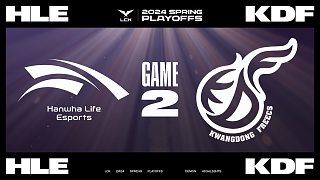 [LCK]【HLE vs KDF】第二局速看丨2024LCK春季賽季后賽第一輪丨20240330