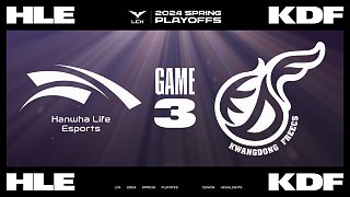 [LCK]【HLE vs KDF】第三局速看丨2024LCK春季賽季后賽第一輪丨20240330