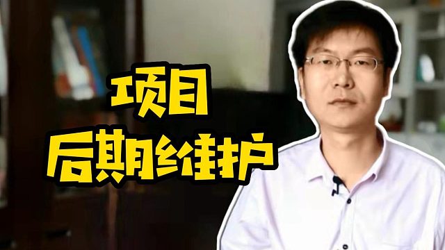 项目后期维护#软件开发#维护#程序员