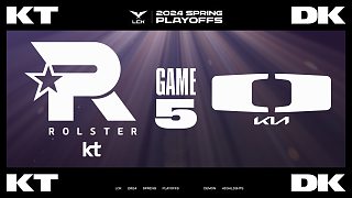 [LCK]【KT vs DK】第五局速看丨2024LCK春季賽季后賽第一輪丨20240331