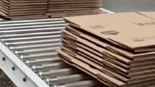 瓦楞纸机器人码垛机生产线