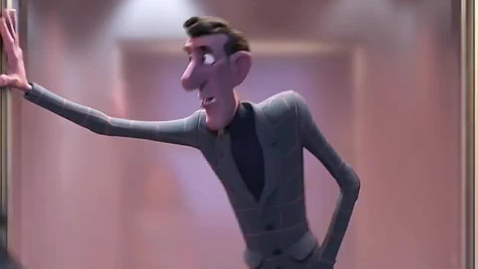 他看到女孩等电梯！#动漫治愈系  #二次元动漫  #卡通动漫治愈