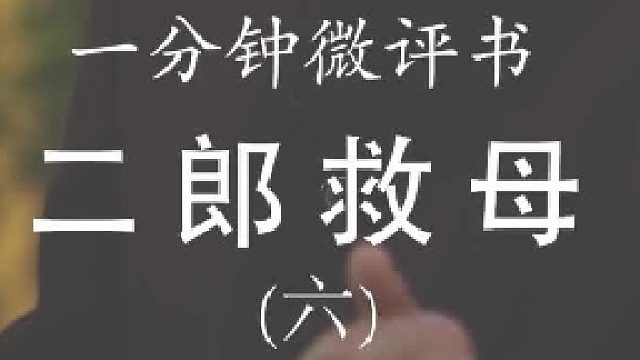 微评书《二郎救母》第6集 杨二郎解救凡间孩童！