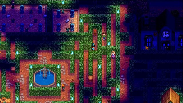 万灵节的迷宫走法