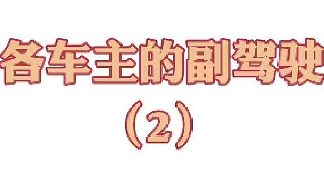 各车主副驾驶2