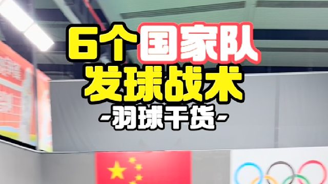 6个国家队发球战术