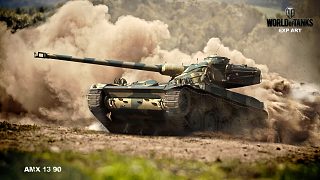 坦克世界 火指导带您玩转9轻王者AMX1390 视野为王 控场大师！