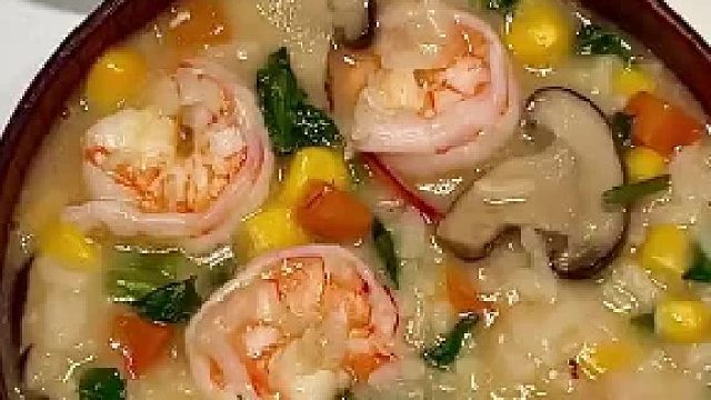 海鲜粥 雲包 巨开胃的懒人早餐食谱