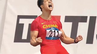 全亚洲百米跑进10秒大关的六位亚洲运动员！