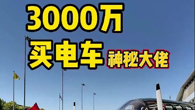 什么人会花3000万买电车？