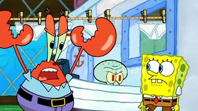 小海绵上班迟到直接搬到了蟹堡王3