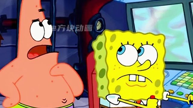 海绵宝宝和派大星缩小到了章鱼哥的体内拯救他5