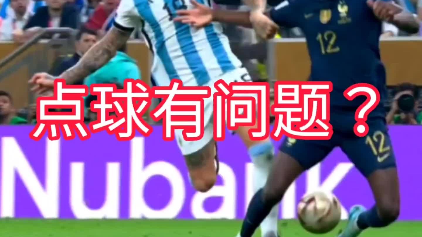 法国这个点球是拉人犯规