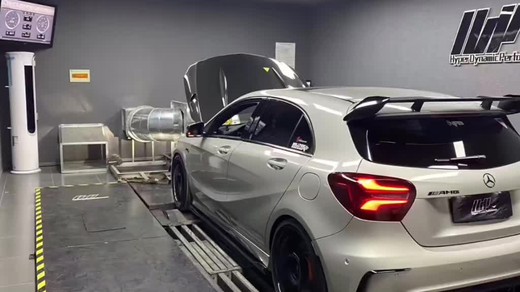 到底有多少马力？奔驰AMG A45 马力机测试