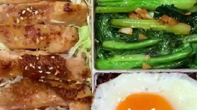 已瘦21.4斤 上班族减脂便当Day127天 记录三餐分享