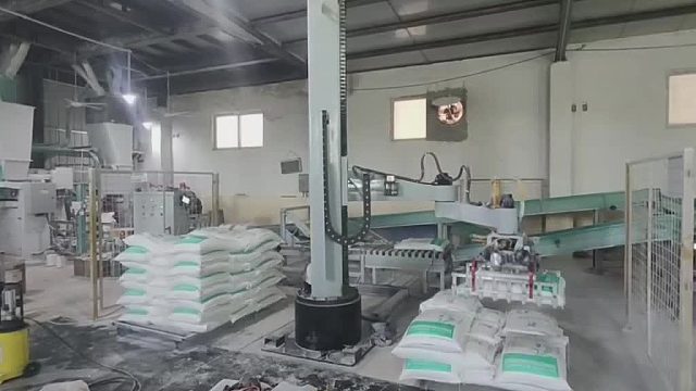 立柱式面粉机械手码垛机