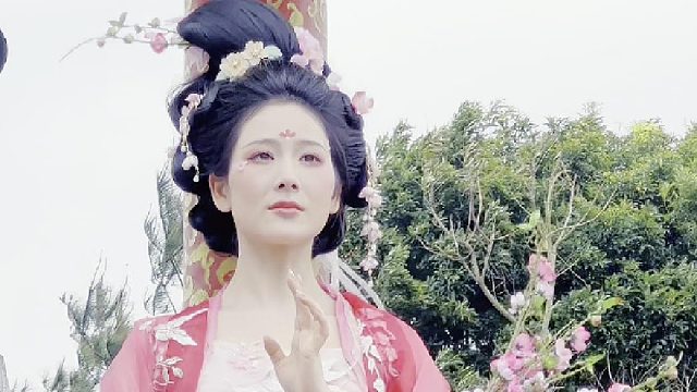 遇见你，橘色晚霞，我在东莞观音山等风也等你，满心欢喜