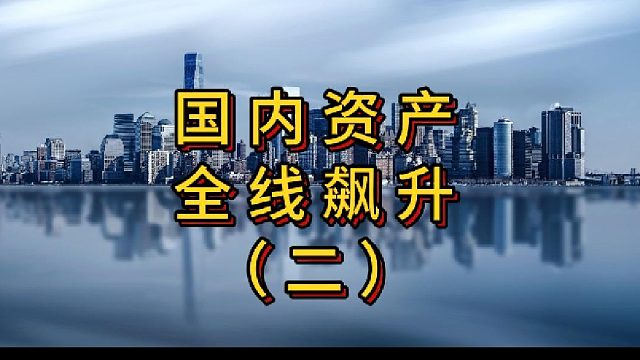 国内资产全线飙升（二）