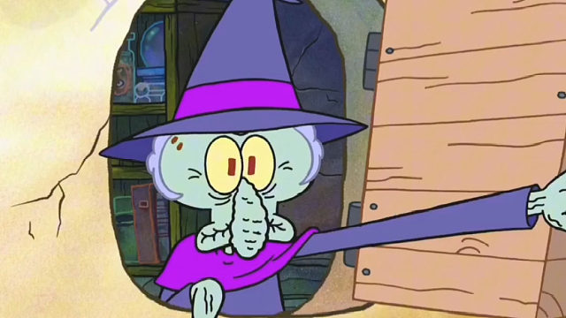 没想到章鱼哥的奶奶是一名巫婆3/4