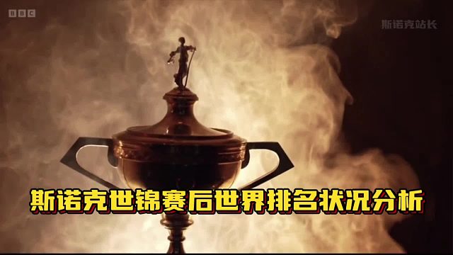 斯诺克世锦赛后世界排名状况分析