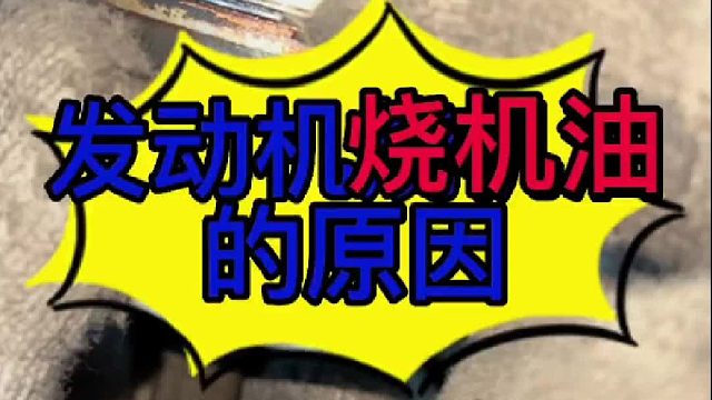 汽车发动机烧机油的原因？
