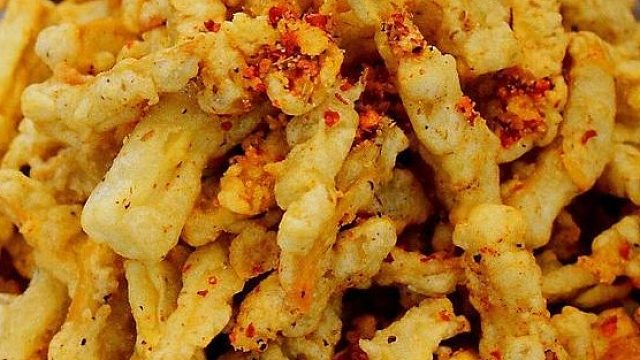 空气炸锅做椒盐杏鲍菇 酥脆不油腻